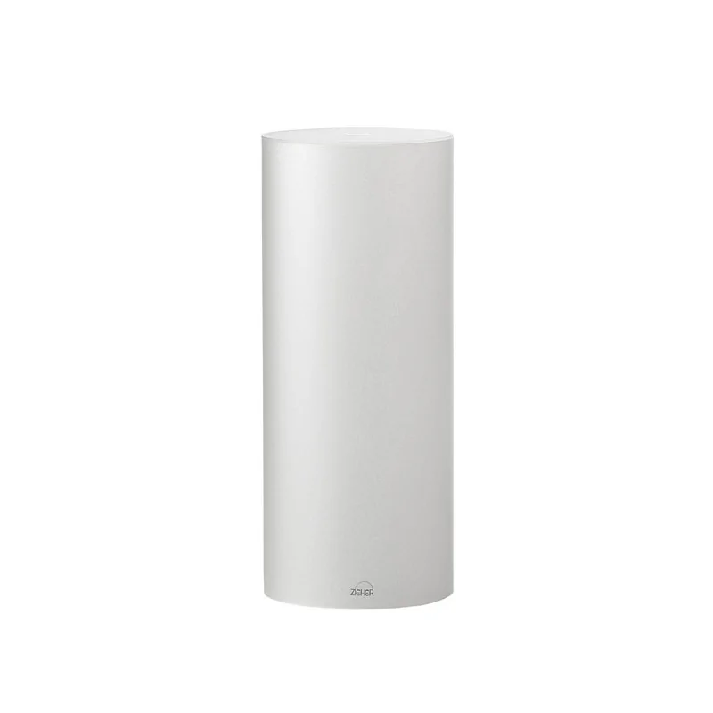 Elegant Tube Light - Satinated White Acrylic - Diam. 15 cm - Ht 36 cm - Set of Three