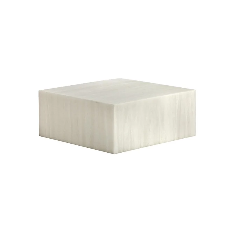 Elegant Resin Display Case - Classy Buffet Style - White Translucent - 38 x 38 x 16 cm