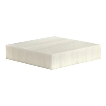 Elegant Resin Buffet Display - Classy - White Translucent - 38 x 38 x 8 cm