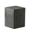Elegant Buffet display KONKRET! - fibreglass/resin, dark grey - 12x12cm h16cm - 2pcs
