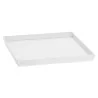 Elegant White Melamine Chiller Base - Dimensions: 41 x 41 x 3.5 cm