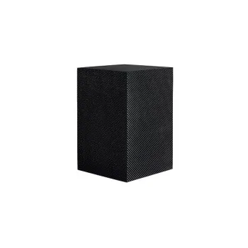 Elegant Buffet Display - V12 Carbon & Black - 20” x 20” H24”