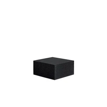 Elegant Buffet Display - V12 - Carbon & Black - 20 x 20 cm Ht 8 cm