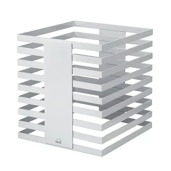 Elegant Squareline Buffet Stand - 18/10 Stainless Steel - White - 24” x 24” x 25.5 cm