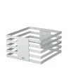 Elegant Squareline Buffet Stand - 18/10 Stainless Steel - White - 24” x 24” x 13.5 cm