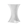 Elegant Skyline Buffet Stand - Stainless Steel - White - 32” x 32” x 58.5 cm