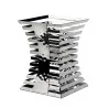 Elegant Skyline Fruit/Bread Basket - 18/10 Stainless Steel - Mirror Polished - 25 x 25 x 35.5 cm