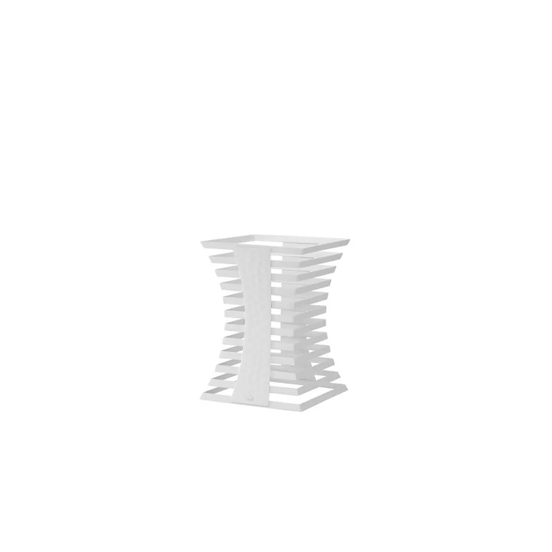 Elegant Skyline Buffet Stand - Stainless Steel - White - 25 x 25 x 34.5 cm
