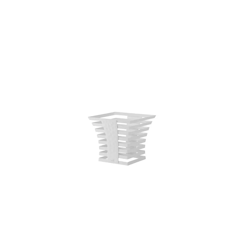 Elegant Skyline Buffet Stand - Stainless Steel - White - 25 x 25 x 22.5 cm