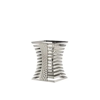 Elegant Skyline Buffet Stand - 18/10 Stainless Steel - Mirror Polished - 25 x 25 x 34.5 cm