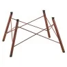 Elegant Crossline Buffet Display - Steel - Rust - 49.5 x 49.5 x 31 cm