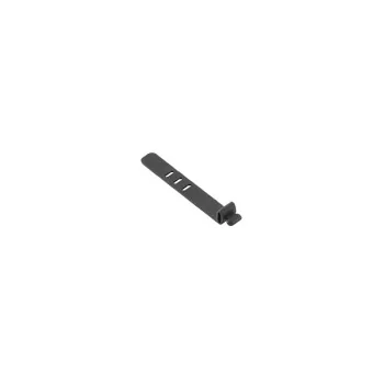 Elegant Silicone Cable Organizer - Black - 8 cm Length - Pack of 10