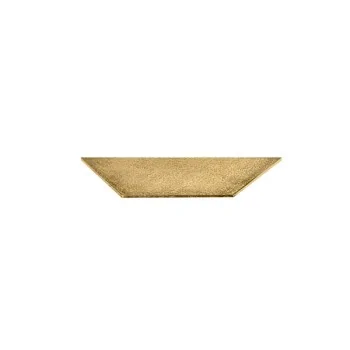 Elegant Buffet Platter Scala - Golden-Toned Aluminium - 48.5 x 20.4 x 0.6 cm