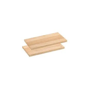 Elegant Ash Solid Wood Cutting Board - The Pantry M - 36.7 x 19.8 x 1.8 cm
