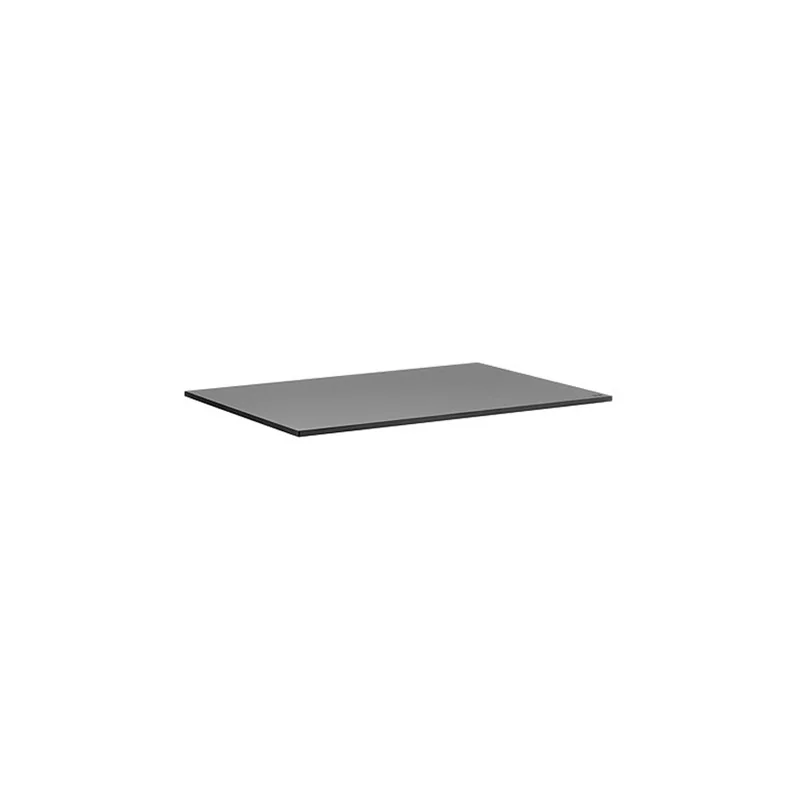 Elegant Buffet Platter - Laminated Plastic - Black - 41 x 17 x 0.8 cm