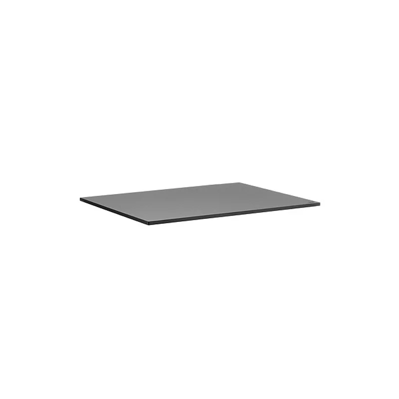 Elegant Buffet Platter - Laminated Plastic - Black - 49 x 25 x 0.8 cm