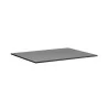 Elegant Buffet Platter - Laminated Plastic - Black - 49 x 25 x 0.8 cm