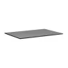Elegant Buffet Platter - Laminated Plastic - Black - 49 x 33 x 0.8 cm