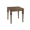 Elegant Époques Buffet Display - Dark Stained Solid Wood - 50 x 50 x 49.5 cm