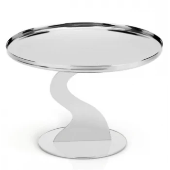 Polished Seafood Dish - Dia: 31 cm H: 20.5 cm