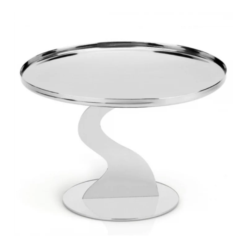 Polished Seafood Dish - Dia: 31 cm H: 20.5 cm Polished Seafood Dish - Dia: 31 cm H: 20.5 cm