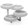 Polished Stand With 4 Plates (Plate Thickness 1.5Mm) - 25 x 25 cm H: 25 cm