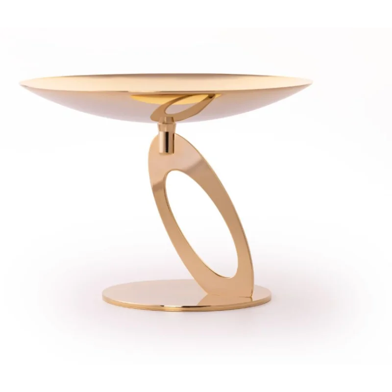 Gold Stand - Dia: 20 cm H: 15 cm
