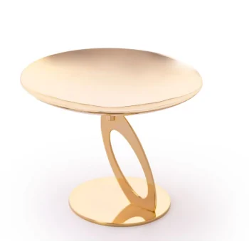 Gold Stand - Dia: 20 cm H: 15 cm