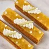 Pavoni Italia Stainless Steel Single Portion Puff Pastry Mould Kit - 380 mm x 33 mm x h 30 mm