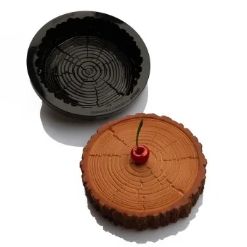 Pavoni Italia Professional Entremet Silicone Mold - Forest by Emmanuele Forcone - Ø mm x 185 mm × h 45 mm - 1000 ml