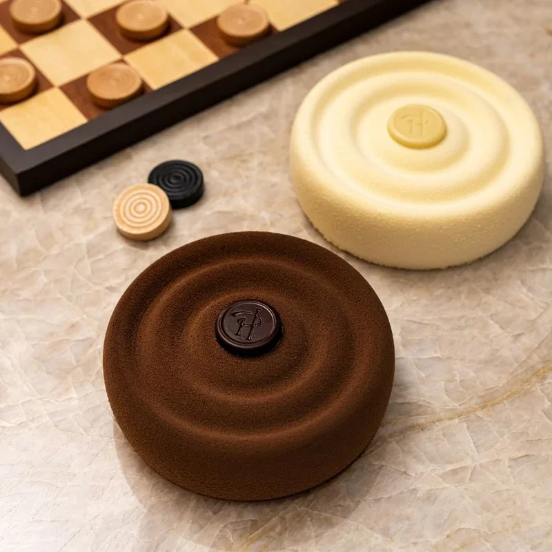 Pavoni Italia Professional Entremet Silicone Mold - Aura by Pierre Hermé - Ø mm x 150 mm × h 40 mm - 690 ml Pavoni Italia Professional Entremet Silicone Mold - Aura by Pierre Hermé - Ø mm x 150 mm × h 40 mm - 690 ml