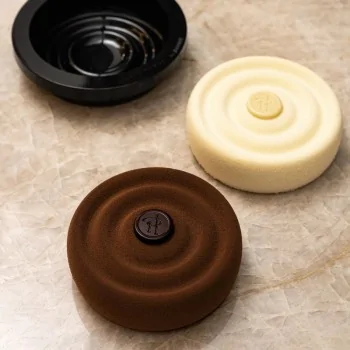 Pavoni Italia Professional Entremet Silicone Mold - Aura by Pierre Hermé - Ø mm x 150 mm × h 40 mm - 690 ml