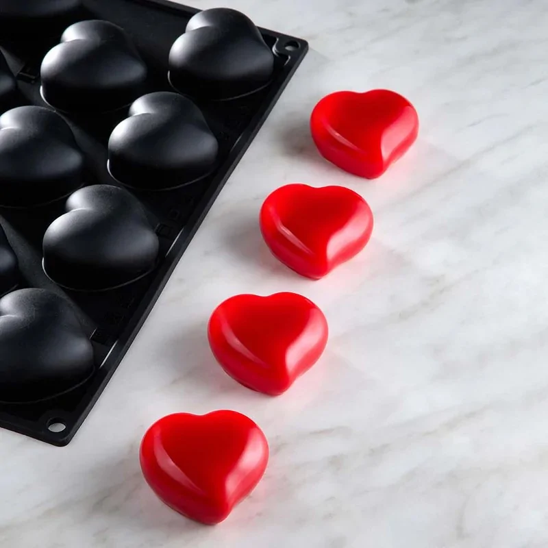 Pavoflex Professional Single Portion Silicone Mold - Passion40time by Antonio Bachour - 52 × 48 x h 30 mm - 11 cavity - 40 ml Pavoflex Professional Single Portion Silicone Mold - Passion40time by Antonio Bachour - 52 × 48 x h 30 mm - 11 cavity - 40 ml