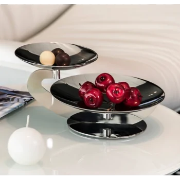 Polished Centerpiece (Cup Thickness 1.5Mm) - 20-28 cm H: 13 cm