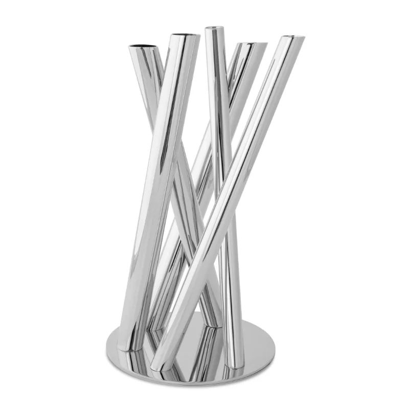 Polished Flower Vase - 23 x 17.5 cm H: 34 cm Polished Flower Vase - 23 x 17.5 cm H: 34 cm