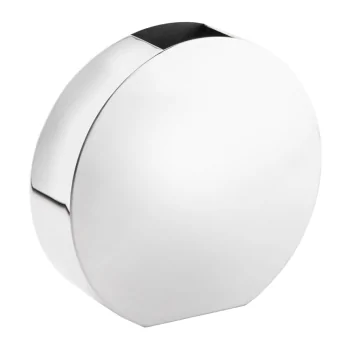 Polished Round Vase - 23 x 6.5 cm H: 22 cm