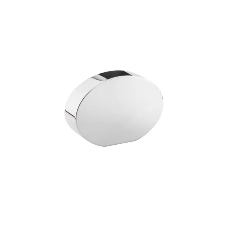 Polished Oval Horizontal Vase - 25 x 6.5 cm H: 17.5 cm Polished Oval Horizontal Vase - 25 x 6.5 cm H: 17.5 cm