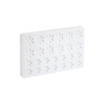 Martellato 20-D029 Polycarbonate Snowflake Decoration Chocolate Mol...