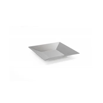 Polished Tray - 34 x 34 cm H: 3.5 cm