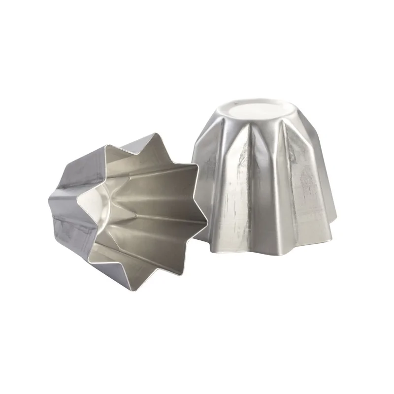 Aluminum Traditional Pandoro Mold - 750gr - ø 205 mm x h 155 mm Aluminum Traditional Pandoro Mold - 750gr - ø 205 mm x h 155 mm