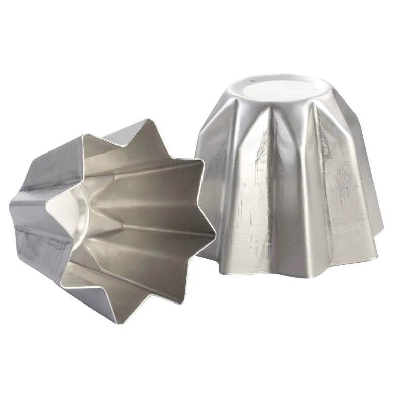 Aluminum Traditional Pandoro Mold - 1000gr - ø 230 mm x h 170 mm Aluminum Traditional Pandoro Mold - 1000gr - ø 230 mm x h 170 mm