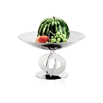 Polished Centerpiece - Dia: 36 cm H: 22 cm