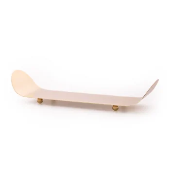 Gold Plated Centerpiece Elephant Skin - 48 x 15 cm H: 10 cm