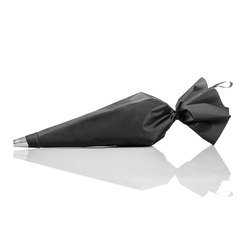 Reusable Piping Bag - Black - 260 mm x 460 mm - 1200 ml Capacity Reusable Piping Bag - Black - 260 mm x 460 mm - 1200 ml Capacity