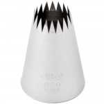 Ateco 869 Ateco 869 - French Star Pastry Tip .69'' Opening Diameter- Stainless Steel Fine Open Star (Petits Fours) Pastry Tips
