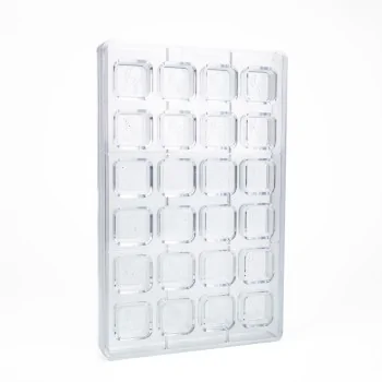 Professional Polycarbonate "Love You" Chocolate Mold - 28 mm x 28 mm h 14 mm - 11.5gr - 24 Cavities