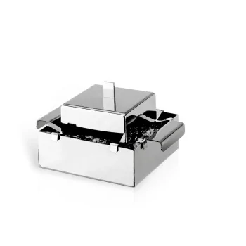 Polished Refreshing Holder For Caviar/Butter - 16 x 12 cm H: 7 cm