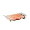 Polished Tray For Salt Plate - 40 x 20 cm H: 6.5 cm