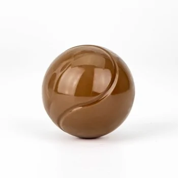 Professional Polycarbonate Ace Tennis Ball Chocolate Mold - ø 60 mm x h 30 mm - 65gr - 6 Cavities