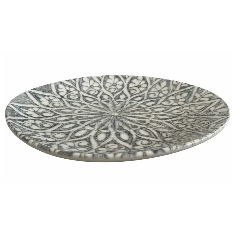 1972 Granada Grey Coupe Plate – 10.6 x 9.6 Inch - set of 6